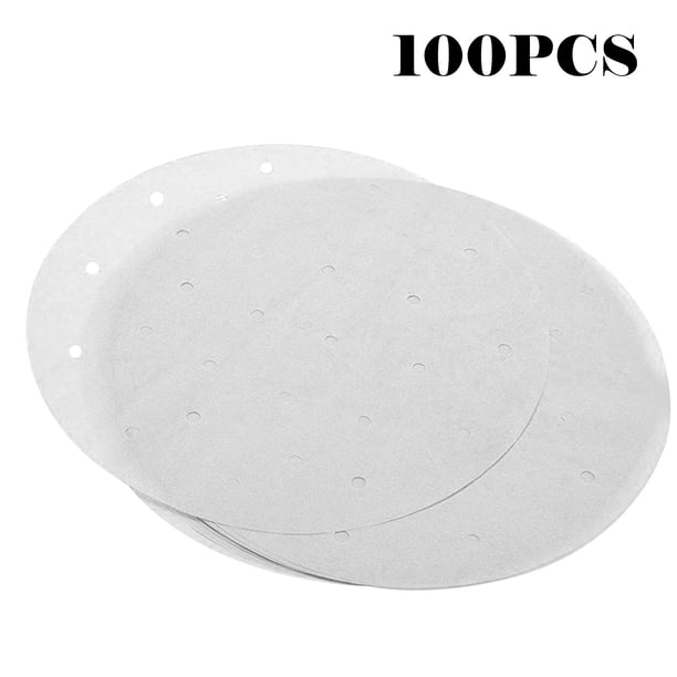 Papel perforado de papel absorbente de aceite de 100 Uds para sartenes Streamer de freidora de aire de 8 pulgadas Wmkox8yii FHAKJF2018