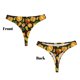 thumbnail image 3 of Fotbe Tangerine Tanga Sin Costuras para Mujer con Estampado – Panties Invisibles, Transpirables y Cómodos para Uso Diario-Large, 3 of 6