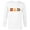 White, variant on Disney and Pixar’s Cars Cozy Cone Dad Father’s Day Birthday - Long Sleeve T-Shirt for Men - Customized-White