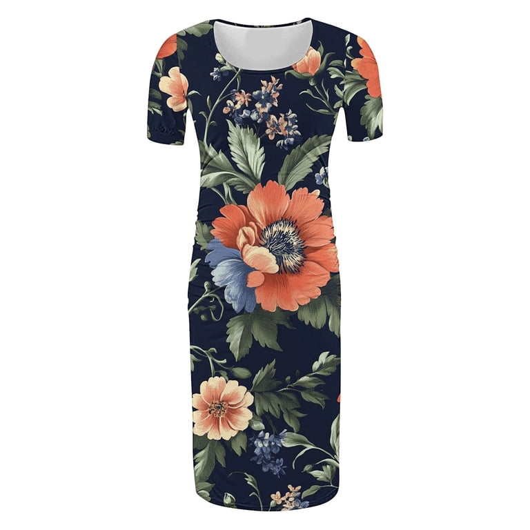 slim fit dress slacks Hatch Collection The Softsculpt Knit Eliza Dress in Black