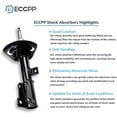 thumbnail image 4 of Shocks and Struts,ECCPP Front Pair Struts Shocks Absorber fit for 2011-2013 for Chrysler 200,2007-2010 for Chrysler Sebring,2008-2013 for Dodge Avenger Compatible with 339247 339248, 4 of 4