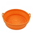thumbnail image 1 of Air Fryer Silicone Pot, Reusable Air Fryer Liner, Fit 2-3 QT, Air Fryer Oven Accessories, Flammable Parchment Liner Replacement, 1 of 9