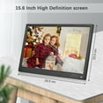 Andoer 15.6 Inch Digital Photo Frame Desktop Electronic Album 1920 *