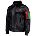 thumbnail image 2 of Men's Starter x Ty Mopkins Black Phoenix Suns Black History Month Satin Full-Zip Jacket, 2 of 6
