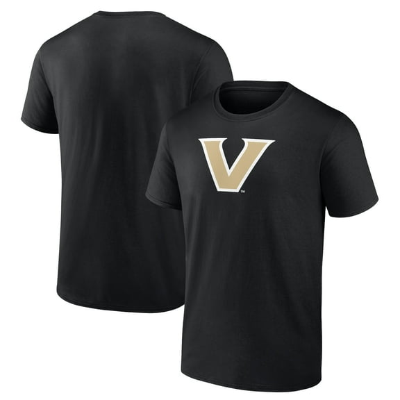Men's Black Vanderbilt Commodores Primary Logo T-Shirt