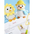thumbnail image 6 of Toorise Crochet Kit for Beginners Complete Crochet Knitting Kit Adorable Animal Crochet Starter Pack with Yarn Stuffing Keychain DIY Crochet Craft Kit with Step-by-Step Video for Adults Kids, 6 of 10
