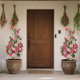thumbnail image 1 of Clavel artificial para exterior, planta simulada, clavo para decoración de jardín o patio., 1 of 6