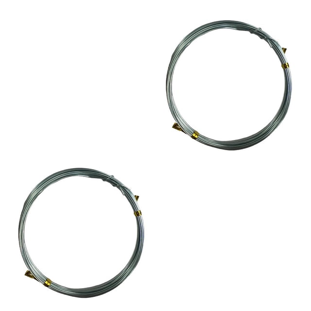 Vogacara Alambres artesanales, manualidades DIY, no se desvanecen, hilo trenzado, buena flexibilidad, líneas de joyería, diseño exquisito Type2 NO2