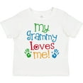 thumbnail image 3 of Inktastic My Grammy Loves Me Boys or Girls Toddler T-Shirt, 3 of 5