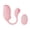Pink, variant on MLSICE 10 Vibration Modes Soft Silicone Remote Vibrator Jump Egg With 2 Motor ,Ipx5 Waterproof Usb Recharge Quietly Dual Vibrating Vibrator - Purple