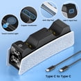 thumbnail image 4 of PS5 Controller Charger, ESYWEN PS5 Accessories,Charging Station for PlayStation 5 Controller, 4 of 9