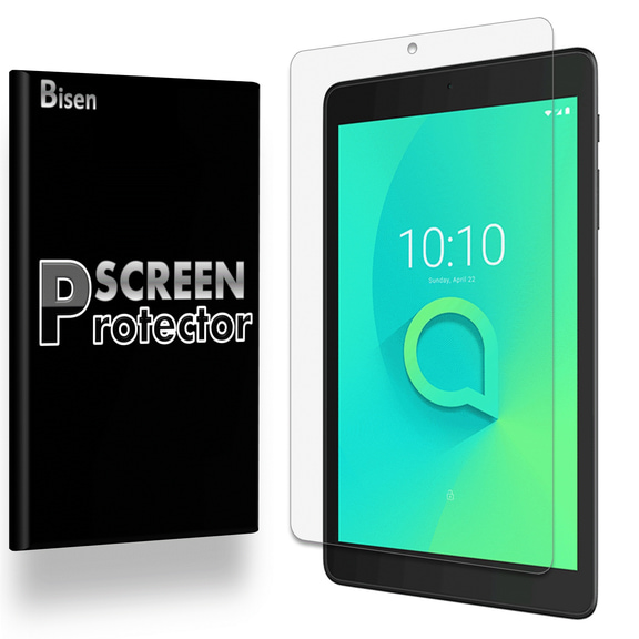 Fit For Alcatel 3T 8 [4-Pack BISEN] Ultra Clear Screen Protector, Anti-Scratch, Anti-Shock