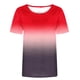 thumbnail image 4 of Camiseta de Manga Corta de Cuello Redondo Impresa Casual de la Moda de las Mujeres, Poliéster Ligero para el Uso Diario, 4 of 8