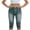 Army Green, variant on Faux Denim Capris for Women High Waist Stretchy Cropped Workout Pants