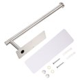 thumbnail image 2 of Shisuyan Toilet Tissue Holder For Bathroom Silver 1 Set 13.2X3.9X1.8In, 2 of 8