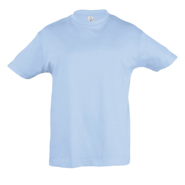 SOLS - Camiseta básica de manga corta Modelo Regent Unisex Niños Niñas - Deportes/Gimnasia/Correr (Azul cielo)