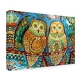 thumbnail image 4 of Trademark Fine Art 'Byzantine Owls' Canvas Art by Oxana Ziaka, 4 of 4