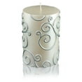 thumbnail image 4 of Jeco CPZ-111-12 3 x 4 in. Scroll Pillar Candle, Purple - 12 Piece, 4 of 5