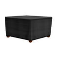 thumbnail image 5 of Patio Large Waterproof Ottoman Cover - Outdoor Square Side Table Covers - Patio Ottoman Washable Cover - Heavy Duty Furniture 60 Inch Black, 5 of 6