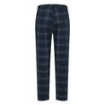 thumbnail image 5 of Miluxas Plaid Pants for Men, Mens Skinny Stretch Slim fit Chinos Golf Business Dress Casual Pants Navy, 5 of 6
