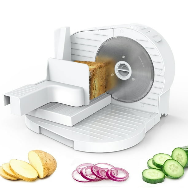 Food Slicers and Choppers, Electric Food Slicer 150W Motor 6.7 Inch