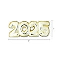 thumbnail image 4 of Graduation Gold 2025 Decor, 8 in x 3 in, by Way To Celebrate, 4 of 4