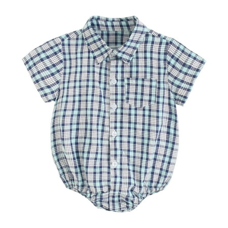 

Infant Boys GirlsShort Sleeve Print Romper Newborn Clothes Summer For Children 0-6 Months