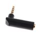 thumbnail image 3 of 5PCS 3.5mm 90 gra Adaptador d Conector de auricures en ángulo Baoblaze Adaptador de auriculares Jack, 3 of 8