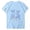 Light Blue 01, variant on Easter Day Shirt Women Short Sleeve Cute Summer Tops Eggs Rabbit Printed Graphic Base Tee Crewneck Tshirts (XL, Pink 03)