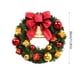 thumbnail image 3 of Christmas Bow Pineneedle Wreath With Christmas Gift Package Ornaments Simulation Wreath Door Window Fireplace Christmas Tree Ornaments, 3 of 6