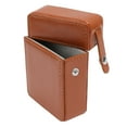 thumbnail image 4 of PU Leather Case, One Piece Design Lighter Case Comfortable Grip Oily Texture Pressure Resistant 20pcs Capacity For Gifts For Men ANGGREK Otros, 4 of 8