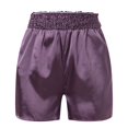 thumbnail image 2 of Camisones de algodón Gibobby Cárdigan con botones pantalones cortos de manga corta morado L, 2 of 5