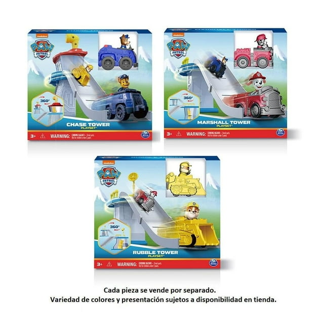 Set de Juego Paw Patrol Mini Torre Varios Modelos 1 pieza