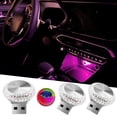 thumbnail image 6 of Colorful  Portable Plug Play USB Ambient Light Car Atmosphere Lamps Auto Interior Light Ambiance Lamp YELLOW, 6 of 8