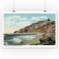 thumbnail image 2 of Oak Bluffs, Massachusetts, Martha's Vineyard, Gay Head Cliffs View (16x24 Giclee Gallery Art Print, Vivid Textured Wall Decor), 2 of 3