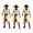 3PC, variant on 3Pcs  Captain Clar Plush Doll, Back the Rooms Adventurer Stuffed Figure with Hat & Long Waistcoat, Poseable Soft Plush Toy for Back the  Rooms Themed Decor, Captain Clar Plushies,Gift & Collection