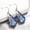 Style 2, variant on Charm Flower Crystal Earrings Dangle Drop Ear Clip Women Delicate Jewelry Gifts A Pair-Style 3