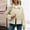 Khaki, variant on Sevevn Women Casual Cropped Jacket Lightweight Zip Up Pleated Bomber Safari Short Jackets Pocketed Fall Utility Anorak Coat
