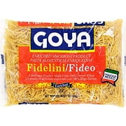Goya Foods Fidelini Pasta, 7 Oz, Pack Of 20