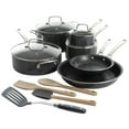 thumbnail image 1 of Martha Stewart 14 Piece Cookware Set Grey, 1 of 11