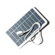 thumbnail image 1 of Cargador Panel solar pequeño de 2W 5V con USB DIY Célula solar de silicio monocristalino Impermeable Camping Panel solar de energía portátil para banco de energía Teléfono móvil Maboto Cargador, 1 of 7