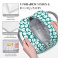 thumbnail image 3 of Disketp Green Baseball Bolsa Térmica para Almuerzo, Lonchera con Abertura Amplia y Gran Capacidad, Organizador Reutilizable para Mujeres, Hombres y Adultos, 3 of 6