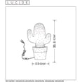 thumbnail image 4 of Lucide Cactus - Lampe de Table - 20 cm - Rose, 4 of 4