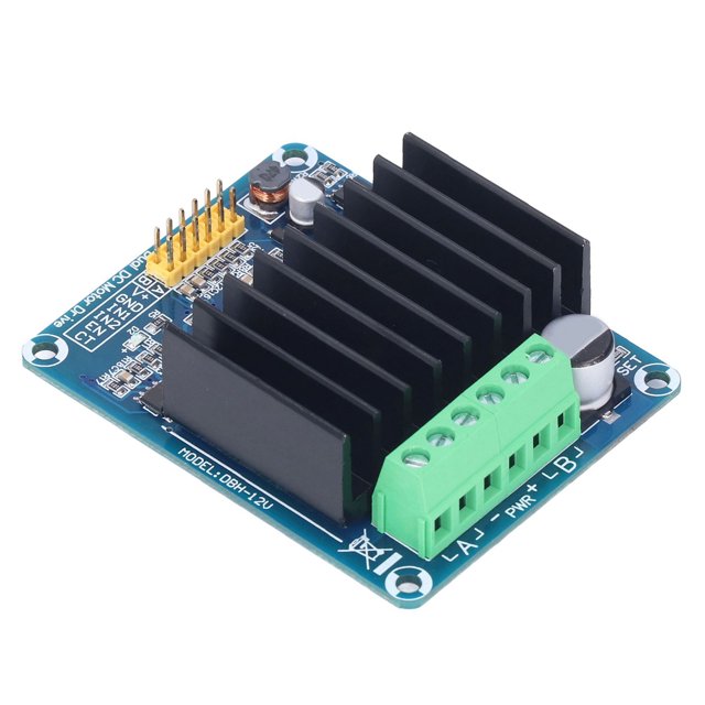 Ccdes Dc5 15v 30A Module d'Entraînement de Moteur Double Canal H Bridge Module d'Entraînement de Moteur à Courant Continu pour Moteur Automobile Intelligent, Module d'Entraînement de Moteur de Pont H, Module Dc5 15