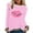 003_Pink, variant on Women's Long Sleeve T-shirt Ladies Long Sleeve Crewneck Top Big Lips Print Pullover Casual T Shirt, Women's Long sleeve T-shirt