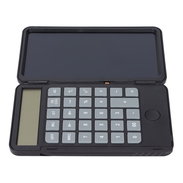 Calculadora Con Tableta De Escritura LCD De 6,5 Pulgadas, Calculadora De Escritorio Con Bloc De Notas, Tablero De Dibujo Portátil Recargable Sin Papel Para La Escuela Y La