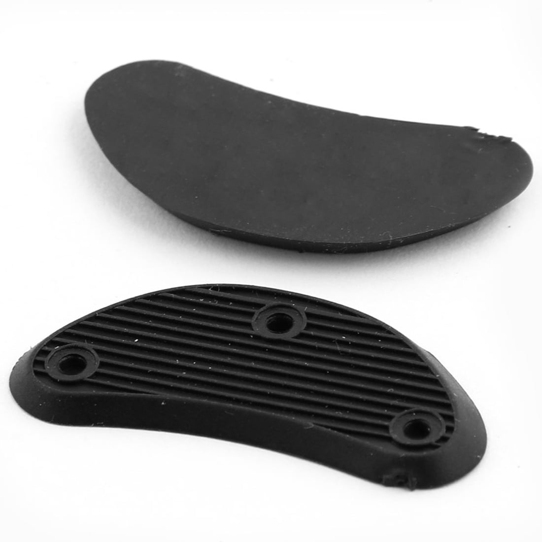 Shoes Boots Rubber Sole Heel Repair Pad Guard Plate Mat Tap Black 4