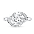 thumbnail image 4 of Certified Lab Grown Diamond Round Engagement Ring - 2 Carat - EF-VS Quality - Ready To Gift, 14K White Gold, US 8.00, 4 of 8