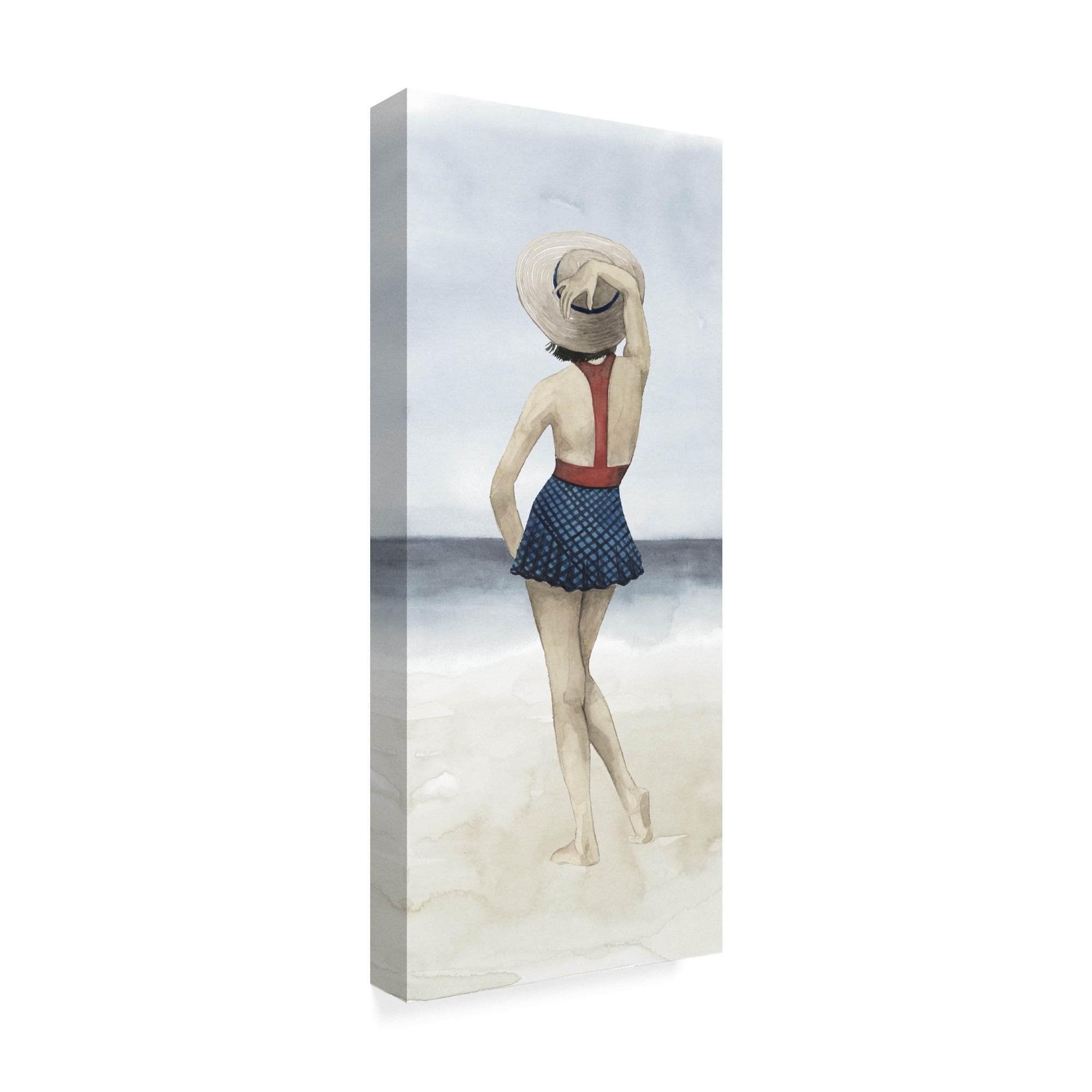 Trademark Fine Art 'Beach Beauty II' Canvas Art by Grace Popp