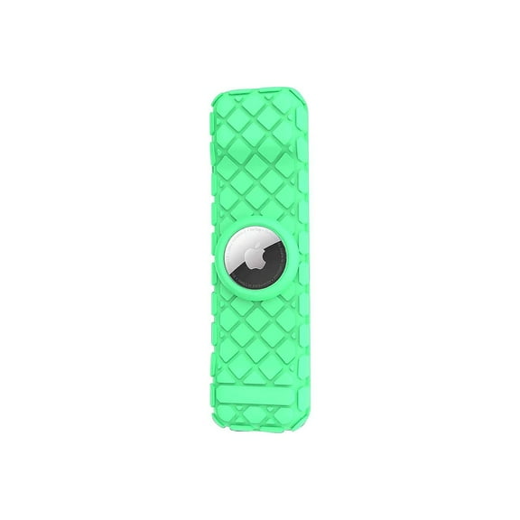 SaharaCase Apple TV 4K Remote Silicone Case for Apple AirTag Green Glow (AT00011)